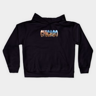 CHICAGO - Illinois USA Evening Storm Kids Hoodie